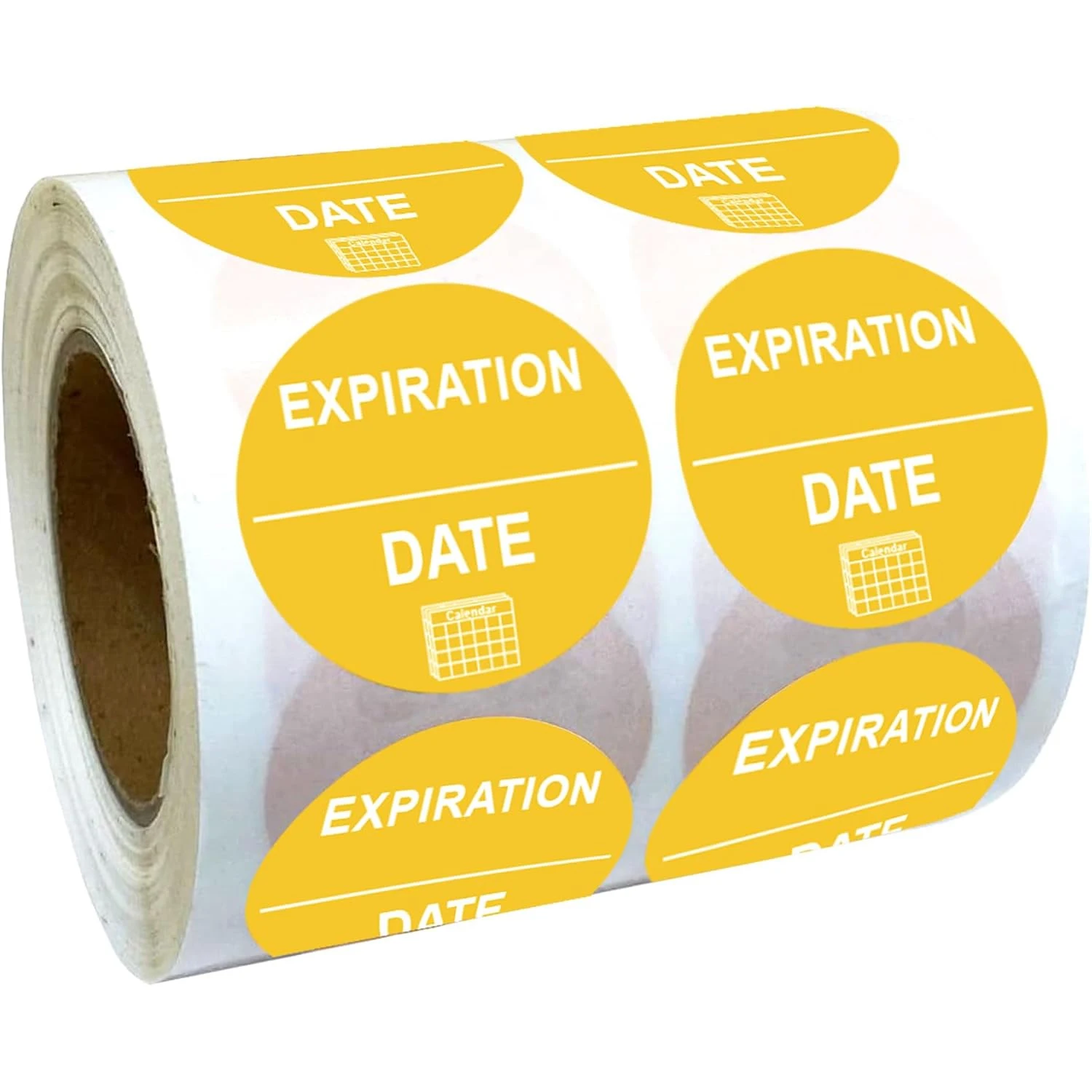 Expiration Dates Stickers Shelf Life Stickers 1 Inch Medication Instruction Healthcare Paper Label 500 Pcs Exp Date