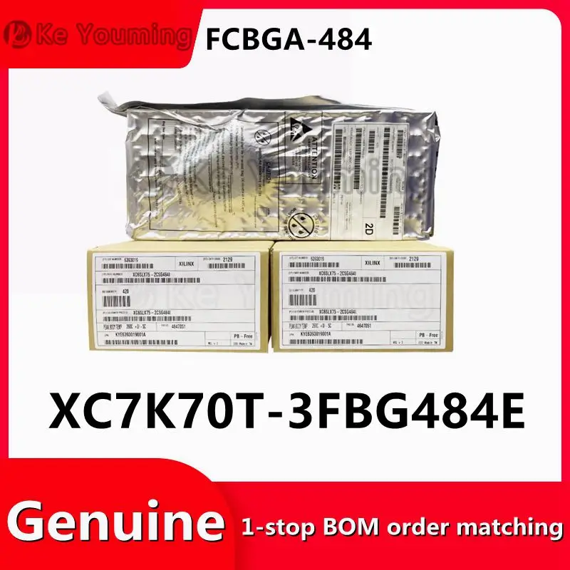 

Integrated Circuit IC, Electronic Components, One-Stop BOM Distribution, XC7K70T-3FBG484E, FCBGA-484, 1Pc