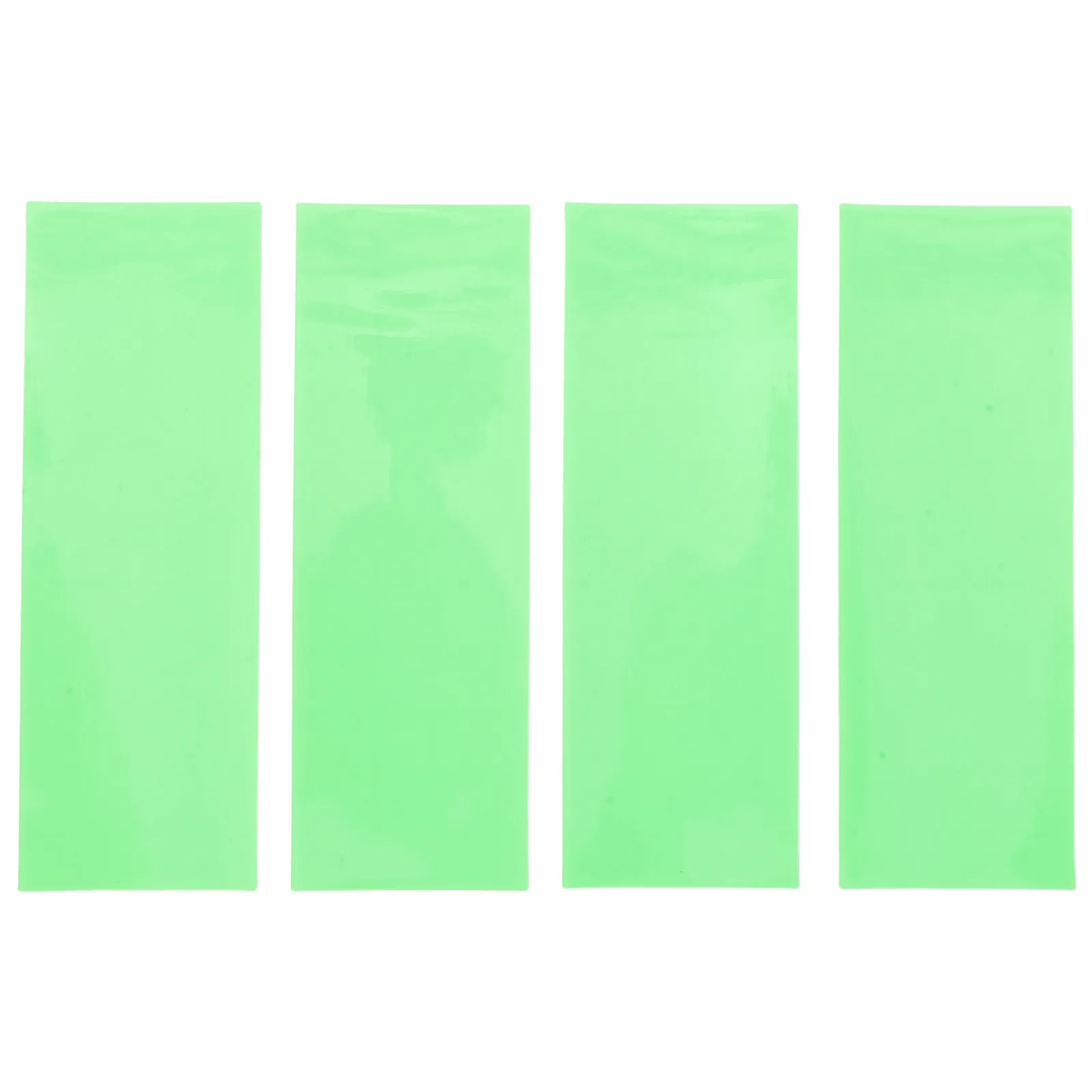 4Pcs Fingerboard Anti-Slip Grip Tape Glow-in-The-Dark Fluorescent Light Green 38mmx110mm Mini Skateboard Accessories Finger