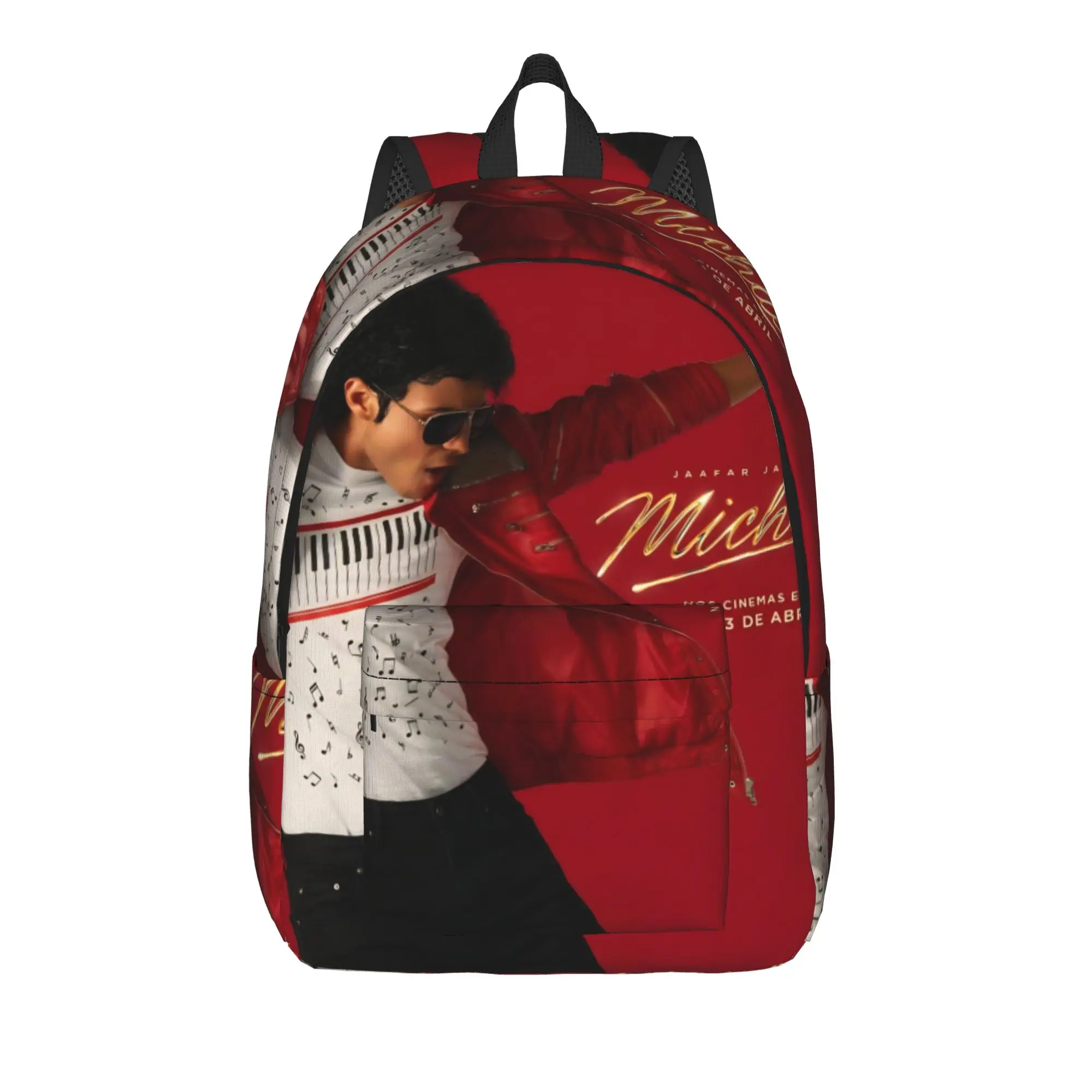 Michael Jacksons Musical Movie 2026 Cool Backpack with Pocket Student Work  Daypack for Men Women Laptop Computer Canvas Bags