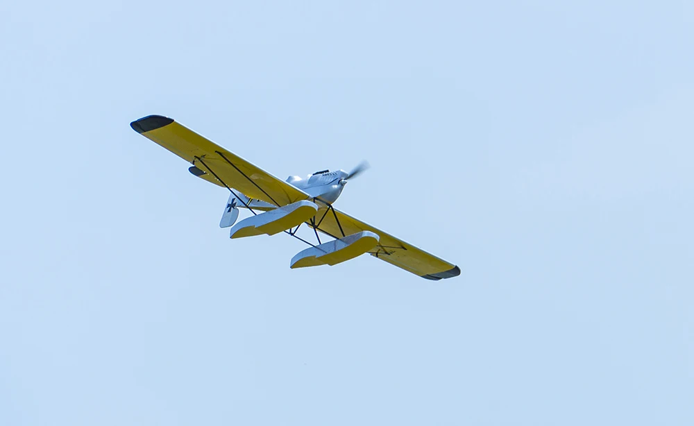 DW Hobby S26 Hansa-Brandenburg W.29 1.4M Balsa Kit – 55in WWI Seaplane Laser Cut Wood RC Plane - view 6