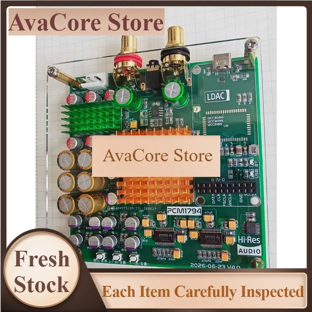 AvaCoreDual PCM1794 Decoding Boards, Support Bluetooth And Standard IIS Format Data Input