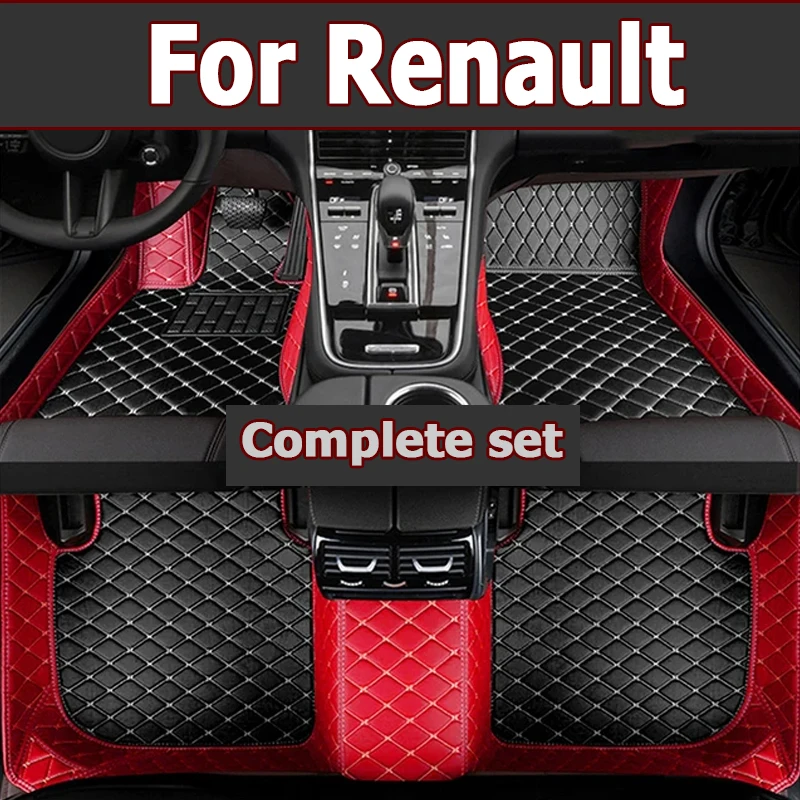 Car Floor Mats For Renault  Captur Koleos Fluence Arkana Duster Laguna Zoe Pulse Clio  Car Accessories