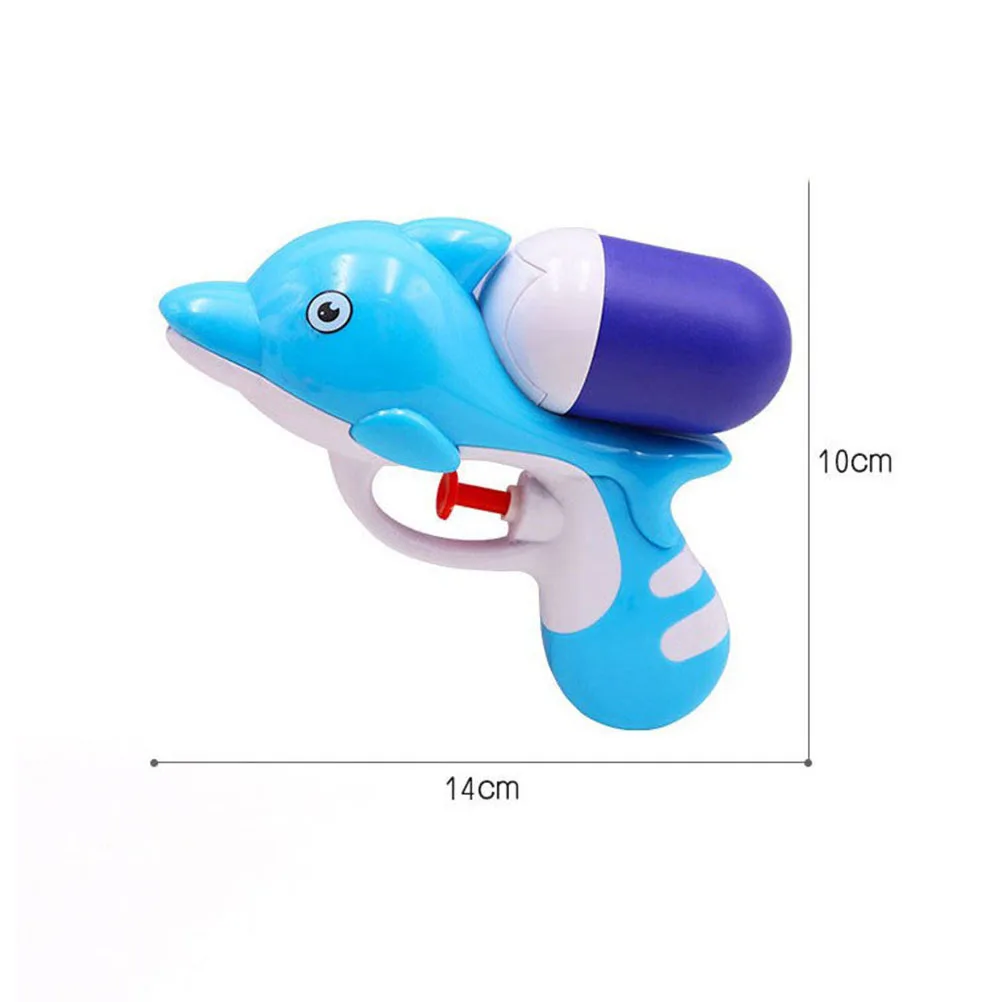 3Pcs Mini Water Gun Cartoon Dolphin Shape Squirt Fun for Kids Beach Playground Party Summer Gift Kids Toy