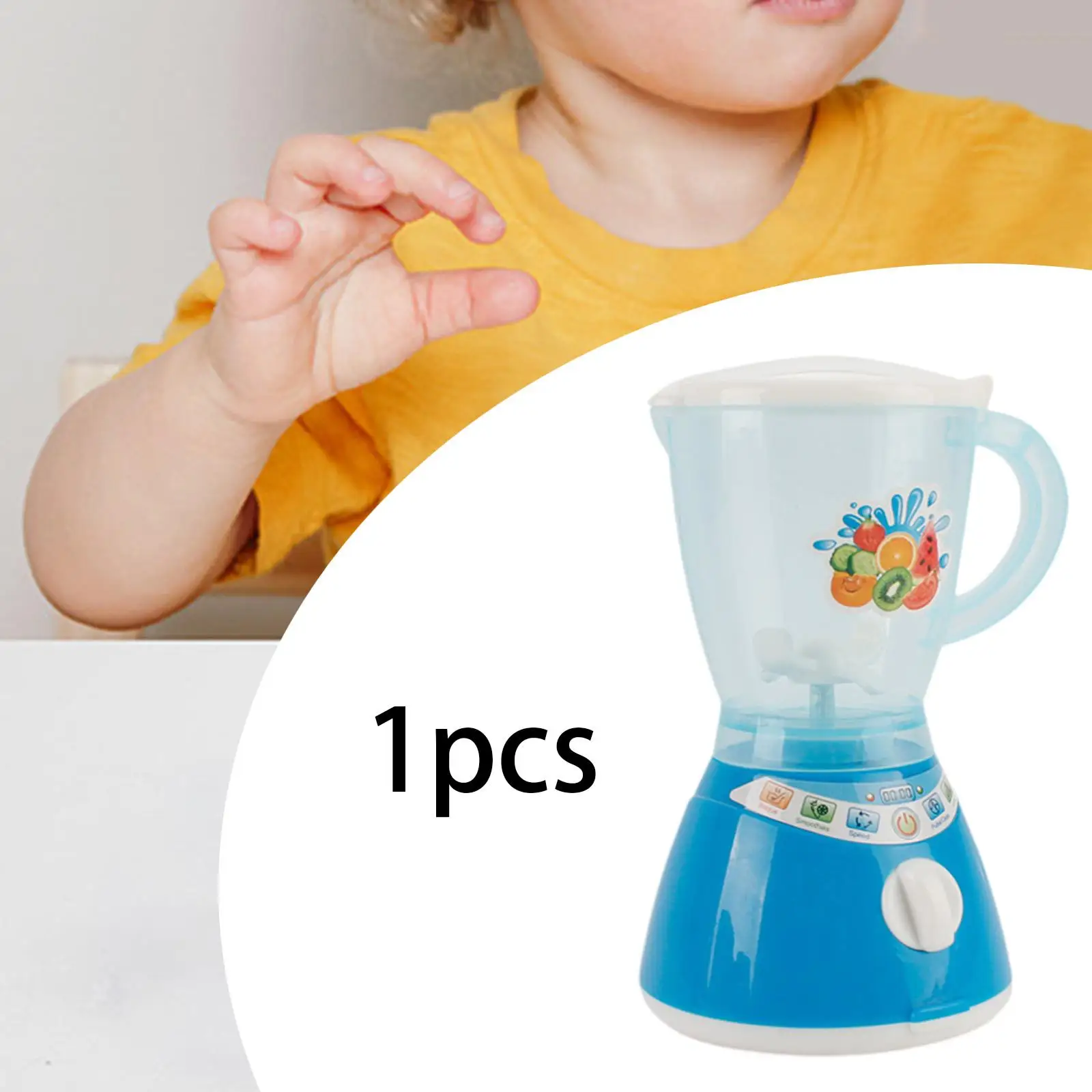 ブレンダーおもちゃ ミニ家電おもちゃ、子供用おもちゃ、ごっこ遊びキッチン家電おもちゃ