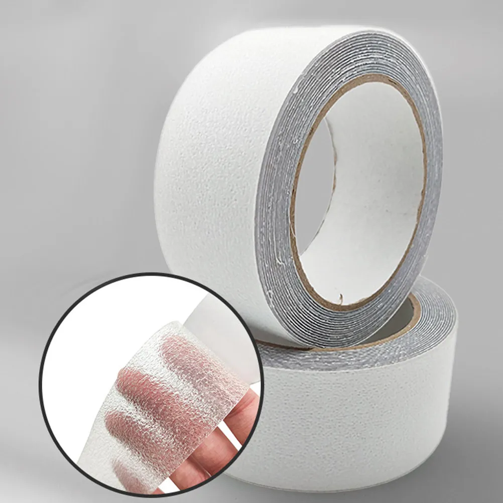 

1 Roll Premium Non Skid Tape Clear Transparent Grip Tape for Stairs Outdoor Steps Slippery Surfaces Machinery Equipment Safety