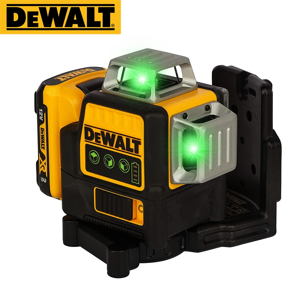 Dewalt Lazer Sahibinden: 12 Hatlı Düşey ve Yatay Ölçüm Aracı DW089LG 12V Lityum Pil
