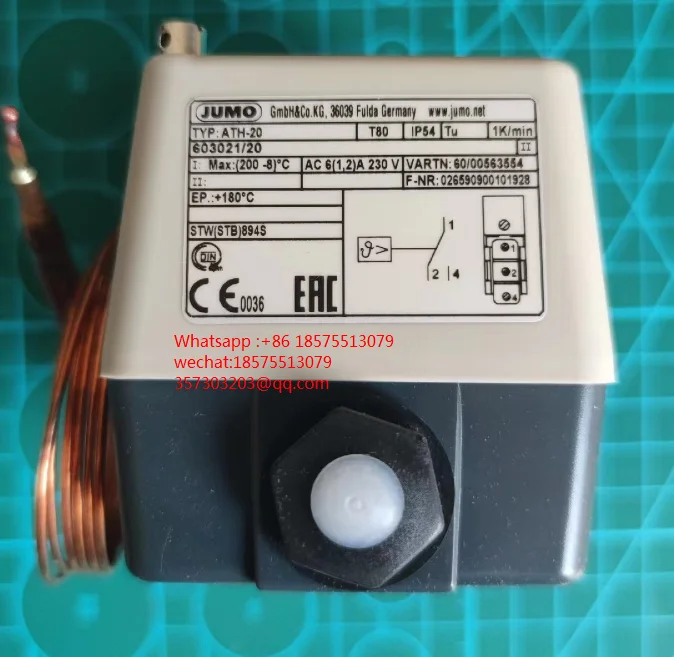 For JUMO ATH-20 Heat Protector Temperature Sensor 1 piece
