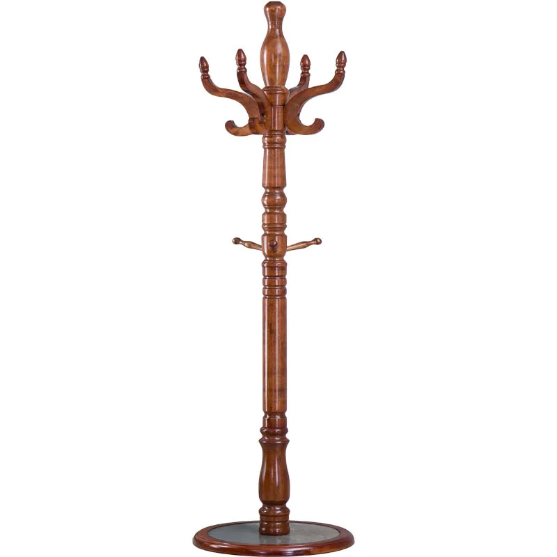 

Creative fashion living room column type coat rack solid wood coat rack floor