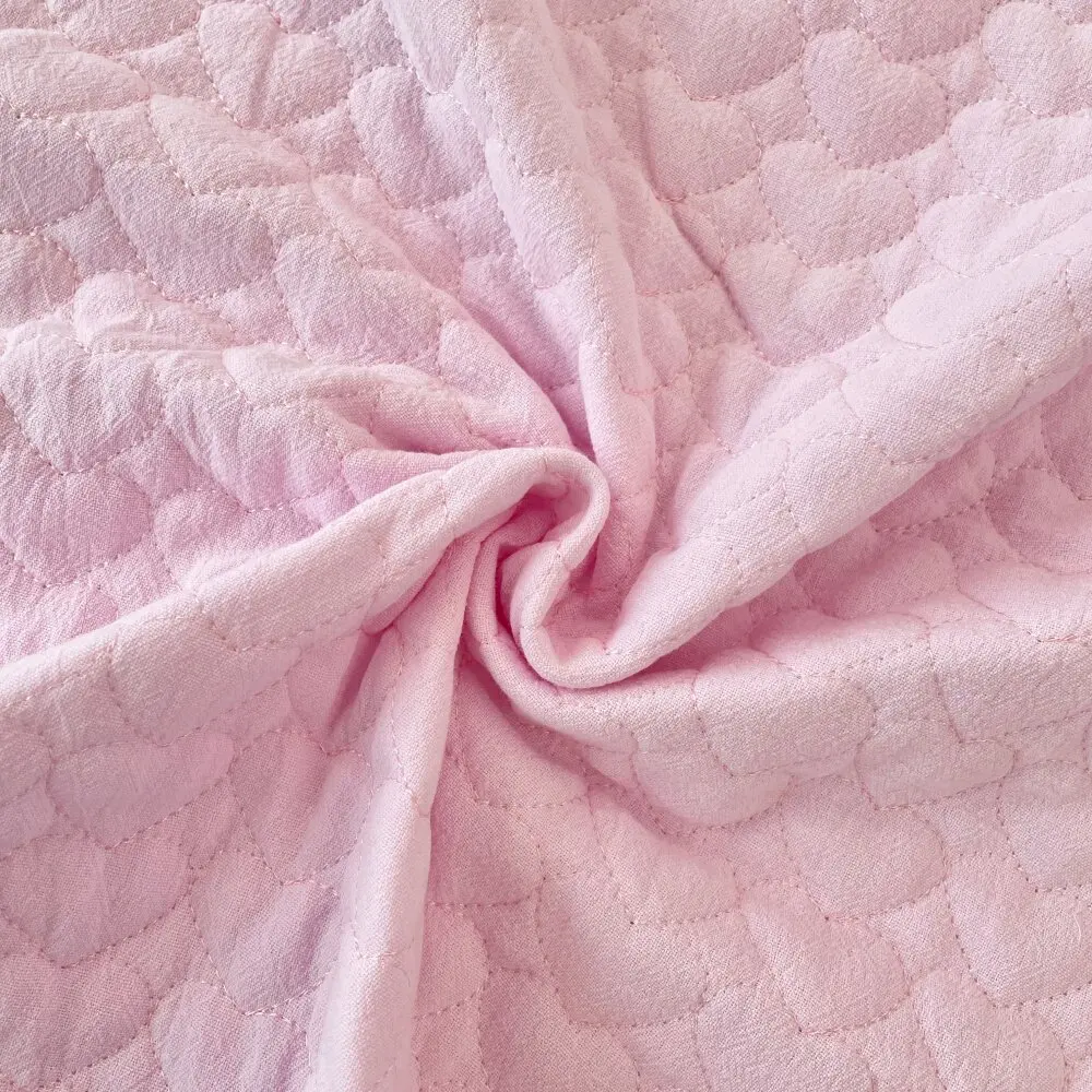 137x50cm Neuer Stil Ins Knitterstoff Liebe Gesteppter Baumwollstoff Verdickter Stoff für Kleidung Kissen Tischdecke DIY – Detail 2