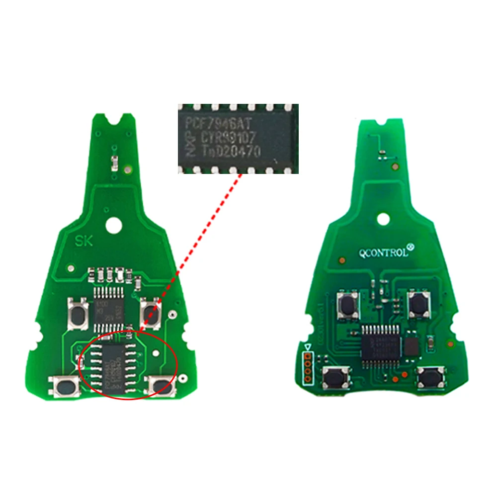 XNREKY-llave de coche inteligente LTQSAAM433TX, mando a distancia de 4 botones para Saab 9-3 93 2003-2007, PCF7946A 315/433MHZ, Original