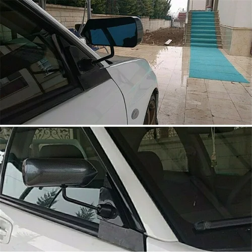 Imagen 2 del producto Espejos retrovisores de ala gran angular estilo F1 para coche Rav4 Mazda3 RX7 Sxe10 Fit G35 City, espejo lateral de montaje Universal, 2 uds.