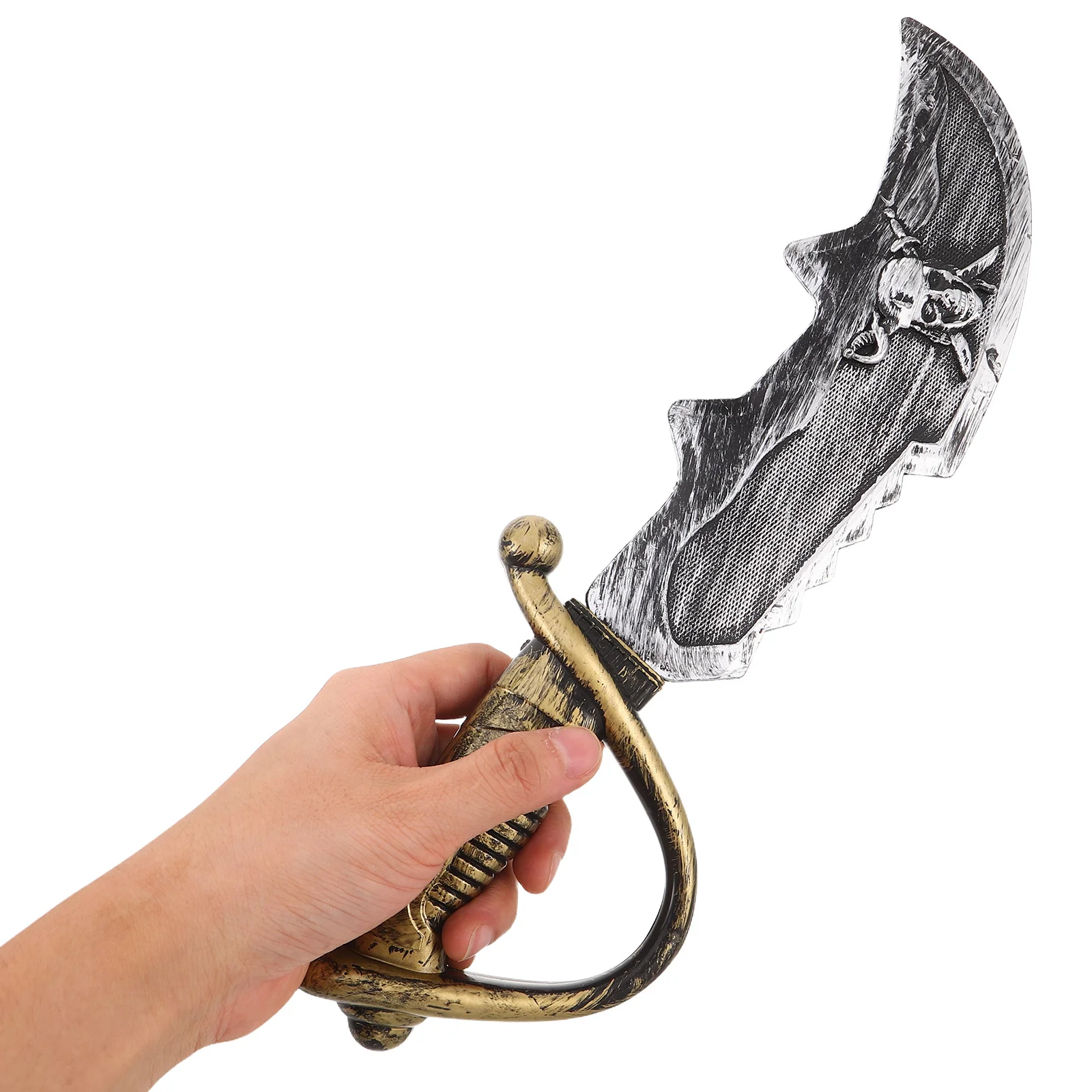 

Kids Pirate Sword Plastic Halloween Costume Role-Play Accessory For Dress-Up Party Pretend Play Medieval Knight Adventure