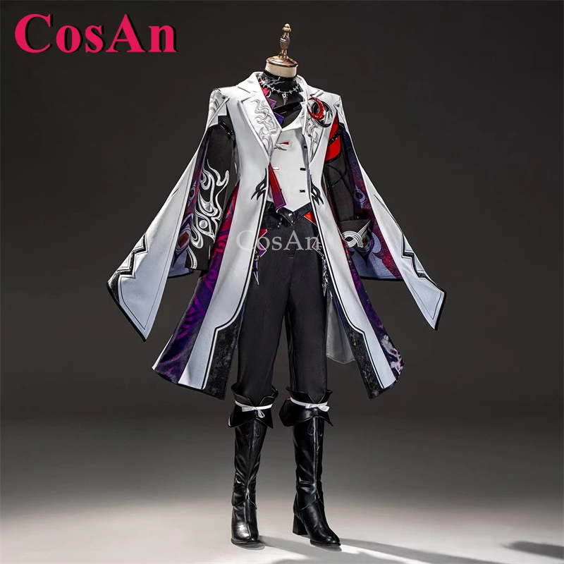 

CosAn Game Honkai: Star Rail Ashveil Cosplay Costumes Fashion Handsome Battle Uniform Men Activity Party Role Play Clothing S-XL