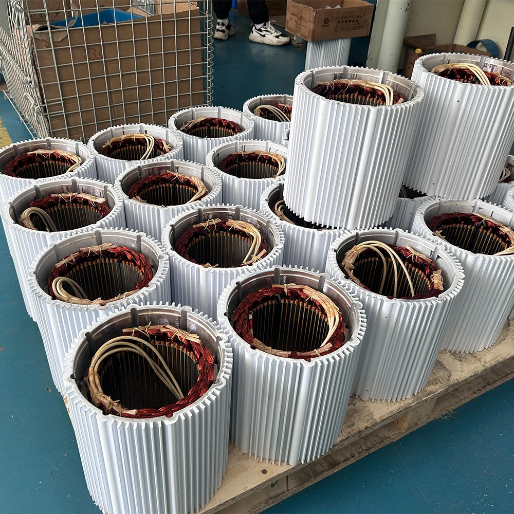 40KW 60KW الأرض النادرة مولد المغناطيس الدائم 96 فولت 220 فولت التيار المتناوب 3 مراحل المولد توربينات الرياح كفاءة عالية الطاقة البديلة