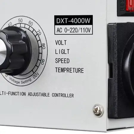 For Resistors Adjustable Controller Grey Adjustable Controller For Motors Motor Driver Compact Size For Resistors