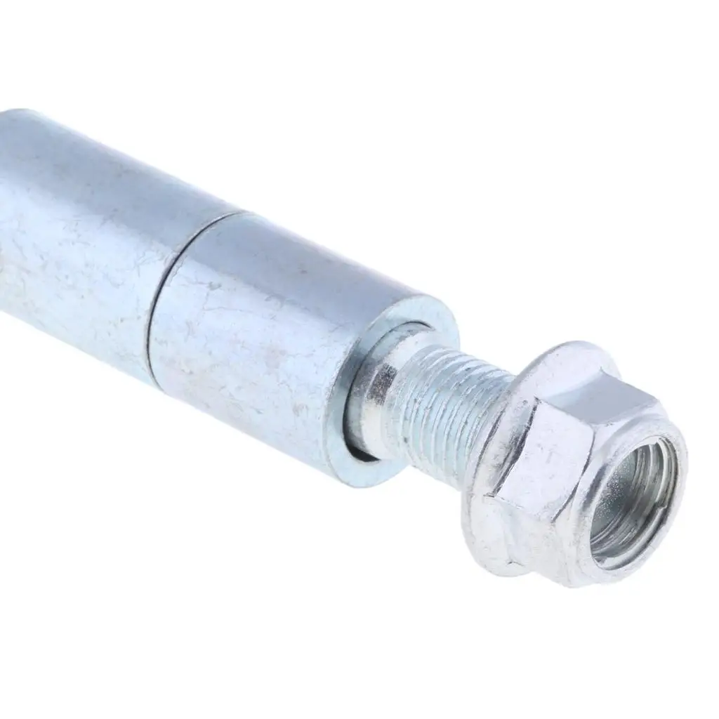 Voorste achterwielas met dubbele afstandhouder voor 125cc motorfiets bromfiets scooter crossmotor aluminiumlegering