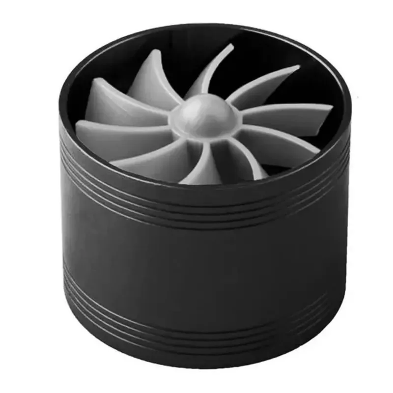 Car Vehicle Turbocharger Double Turbine Turbo Charger Power General Gas Fuel Saver for Vehicle Truck Parts for Rubber Covers New