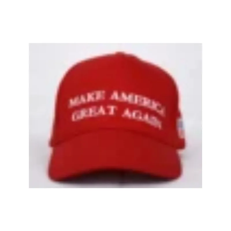 Topi bisbol besar FashionAmerica baru topi Baseball Donald Trump topi Baseball katun uniseks dapat disesuaikan merah untuk pria dan wanita