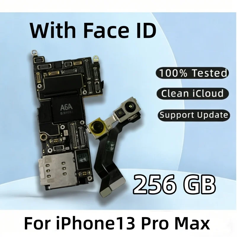 iPhone 13 Pro Max用ロック解除済みメインボード、iCloudなし、iOS
