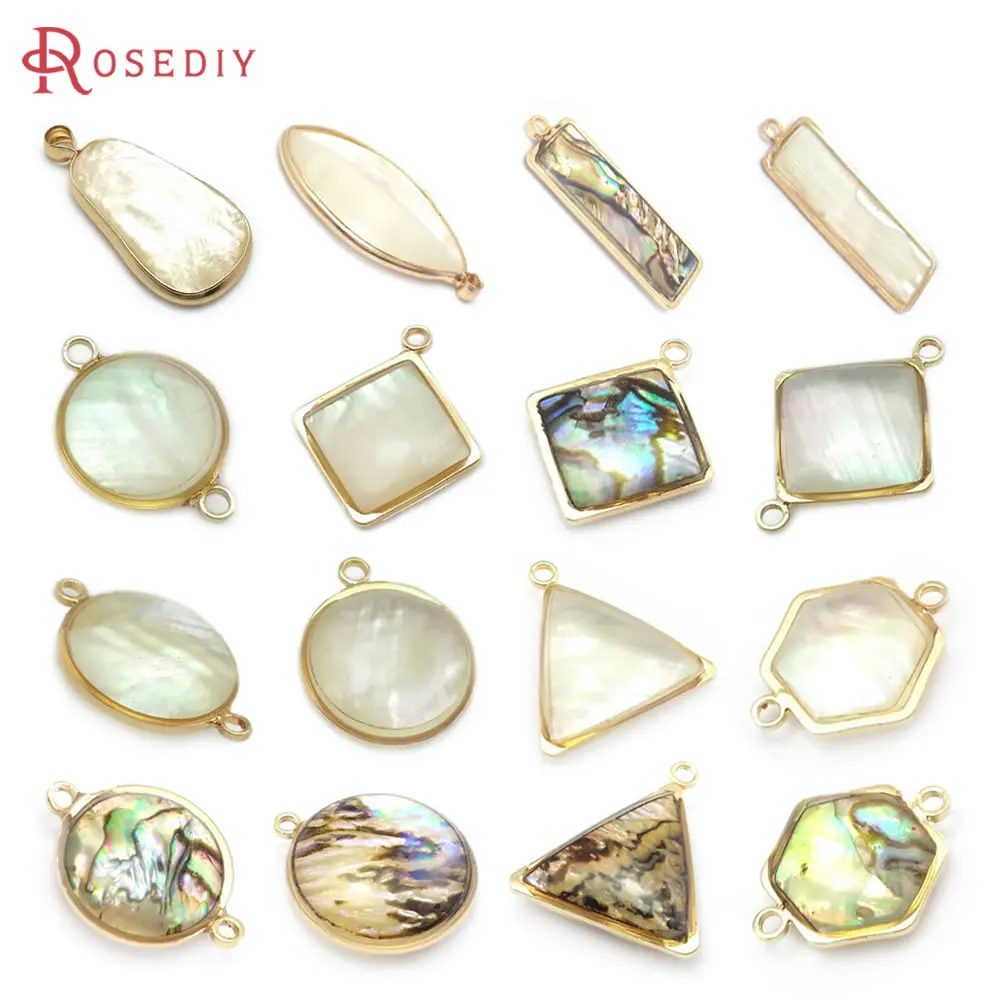 18K Gold Color Shel… - image