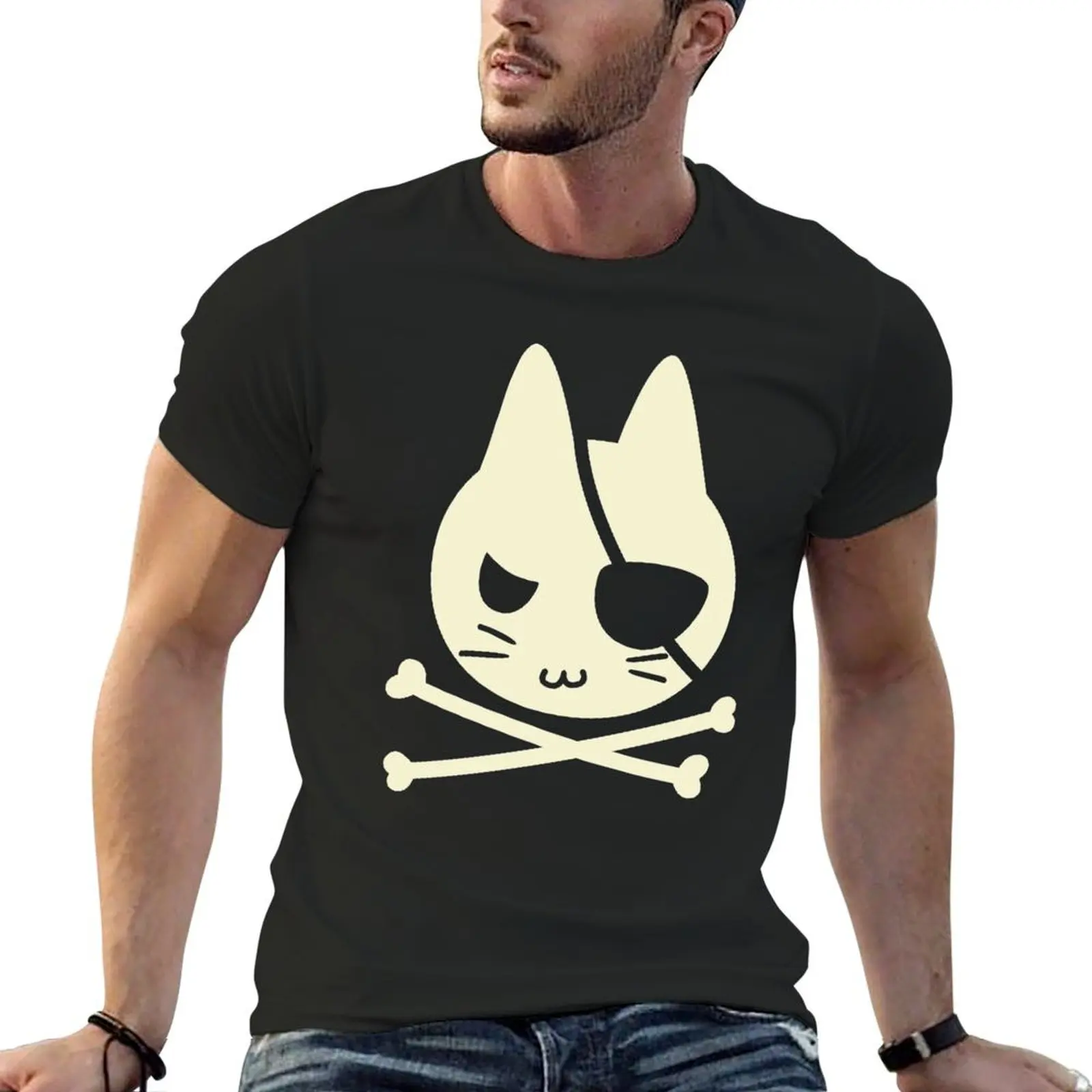 

Nyan~ Pirate! T-Shirt T-shirts man tshirts personalised graphic t shirts Short sleeve tee mens t shirts pack