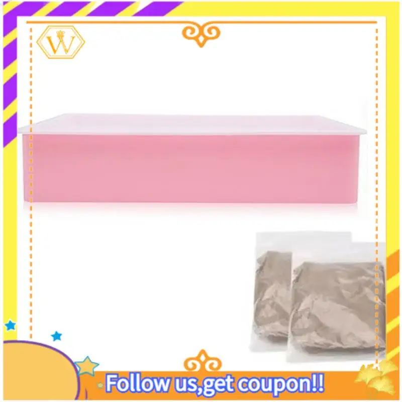 Latest-DIY Creativity Table Sand Art Drawing Light Box For Kids Mini Tabletop Lightbox With LED For Sand Art Holiday Xmas Pink