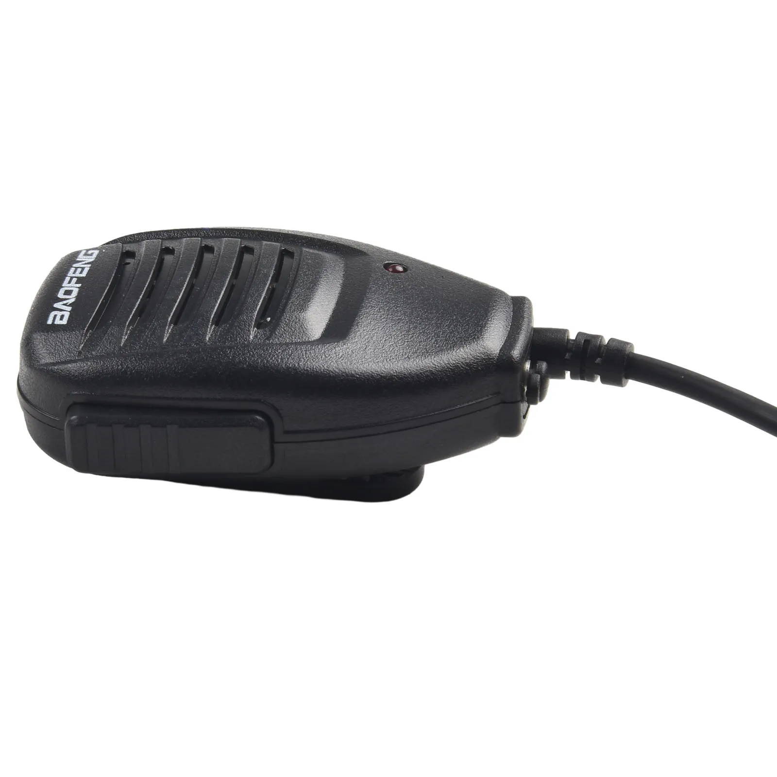 1 Pcs Speaker Hand Microphone BF-888S UV5R Walkie Talkie Handheld Rugged Black For Conference Speech Host Broadcast