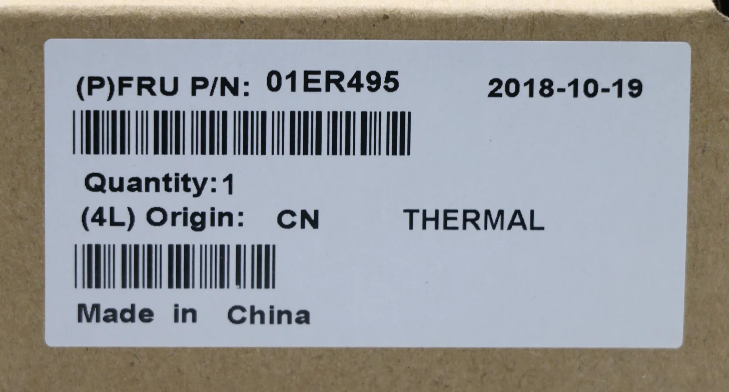 Imagem -05 - Original para Laptop Lenovo Thinkpad T580 P52s Cpu Ventilador Dissipador Radiador 01er495 01er496 Novo