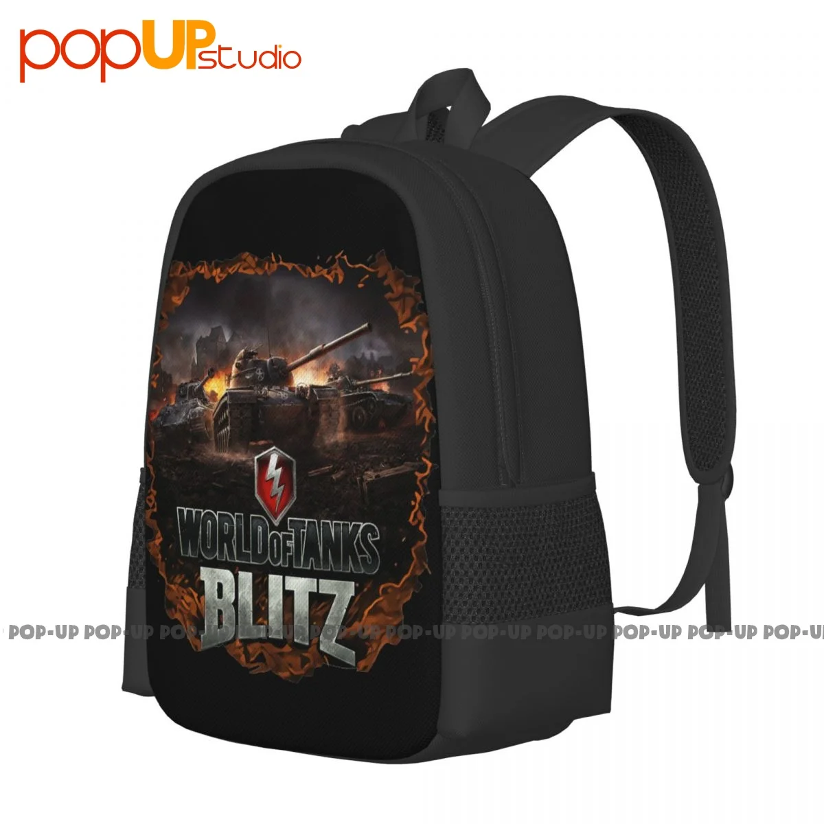 World Of Tanks Blitz Tank Game Armored Russian Backpack Large Capacity Vintage Portable Shopping Bag Clothes Backpacks