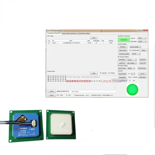 Imagem -04 - Módulo do Leitor da Frequência Ultraelevada Rfid de Arduino 12m da Longa Distância