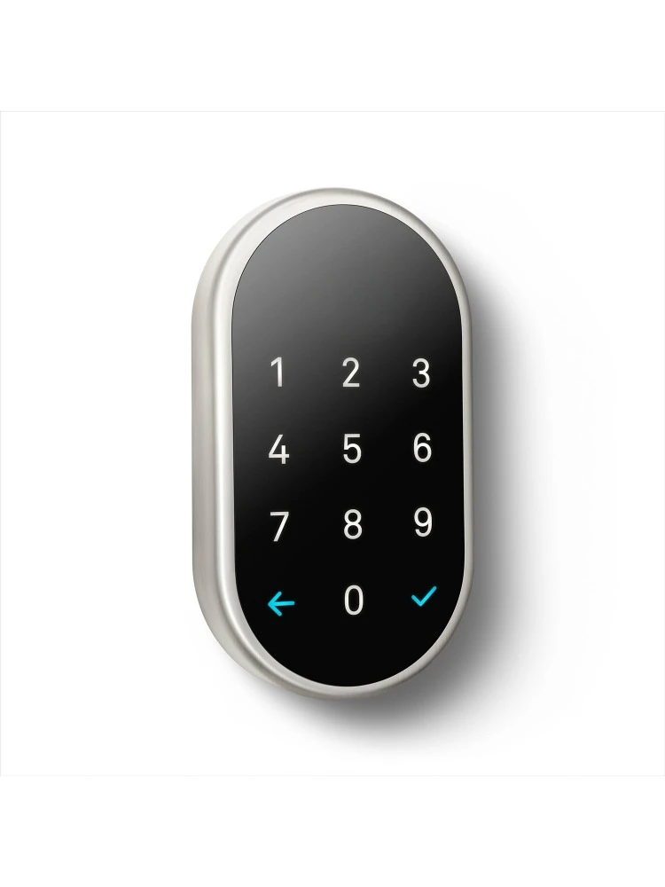 x Yale Lock - Tamper-Proof Smart Lock for Keyless Entry - Keypad Deadbolt Lock for Front Door - Satin Nickel