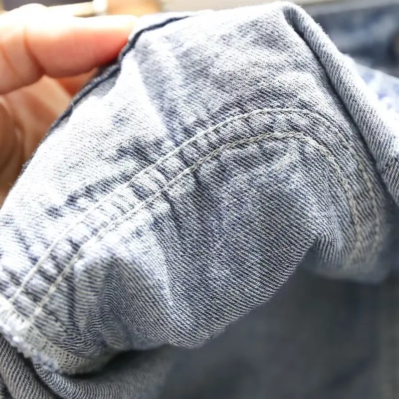 Jupe en jean plissée pour bébé fille, vêtements de printemps, été, décontracté, nouveau, 2, 4, 6, 7 T, 2023