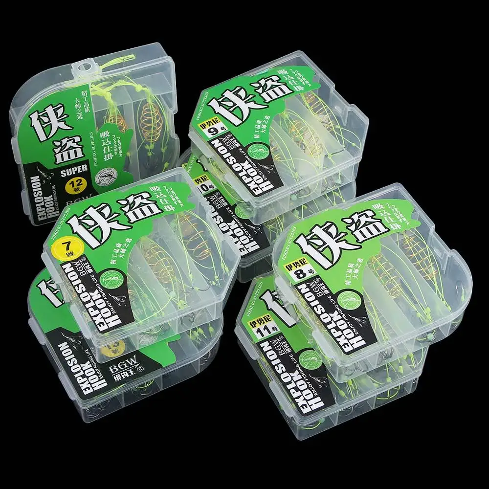 

Tackle Accessories Fishing Line Anti-hanging End Lure Barbed Hook Explosion Fishing Hook Bomb Hook Fishing Tool Accessorie