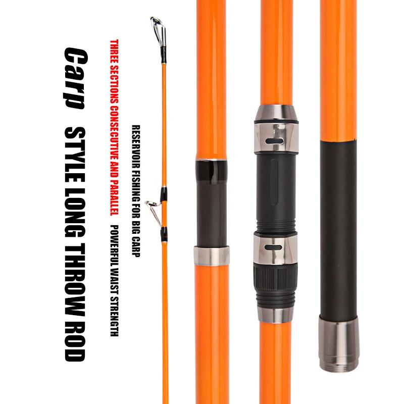 Caña surf carbono giratoria desmontable para viaje y agua salada - imagen 2