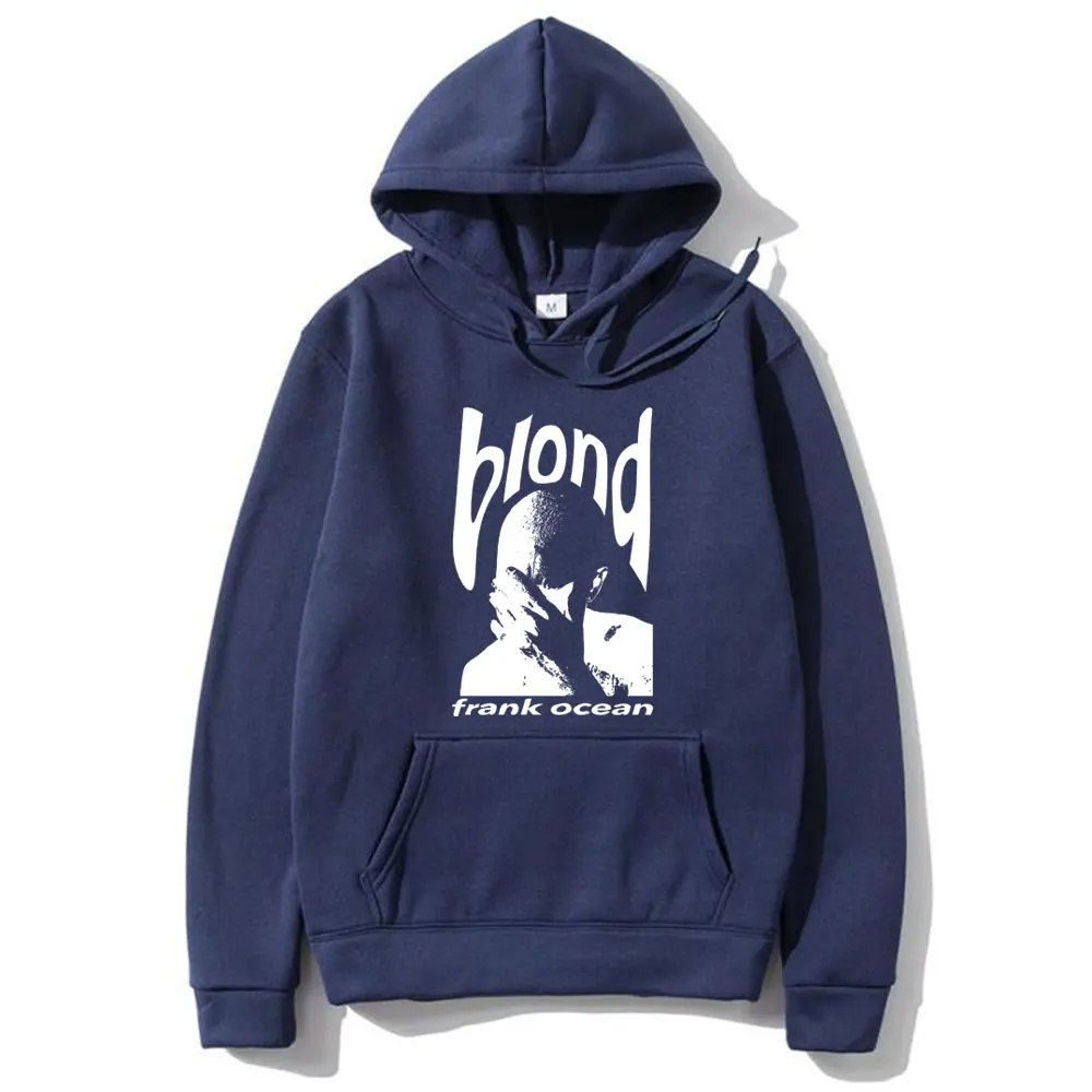 Popular Music Rapper Frank Hip Hop Vintage Print Hoodie Men Women Casual Fleece Hoodies Male Ocean Fashion Oversized Streetwear