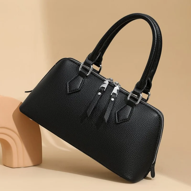 

2025 Новая высококачественная женская кожаная сумка, роскошный бренд, известный дизайнер, модный винтажный Париж ​