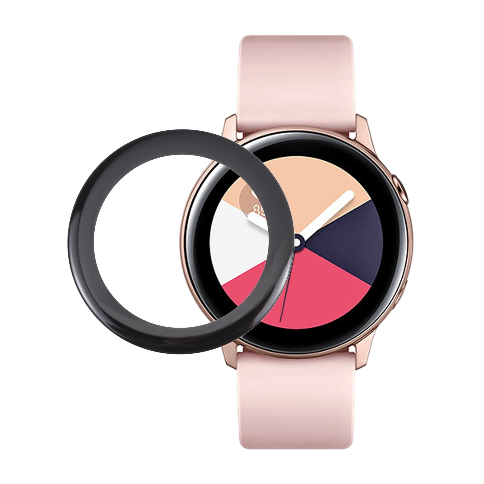 Lente de vidro externa da tela frontal para Samsung Galaxy Watch Active SM-R500