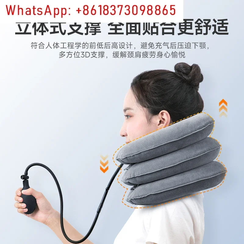 Cervical retractor Household aligners Inflatable cervical brace