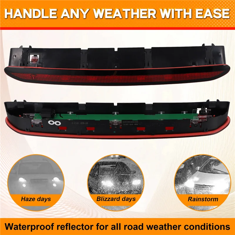 

NEW-For Polo GOLF PLUS V For SEAT TARRACO (KN2) New Rear High Mount Brake Light 5G0945087B 5G0945087A