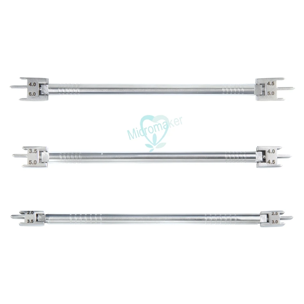 1pcs Dental Bracket Gauge Locator Stainless Steel Rod Bracket Positioner Orthodontic Materials Instruments