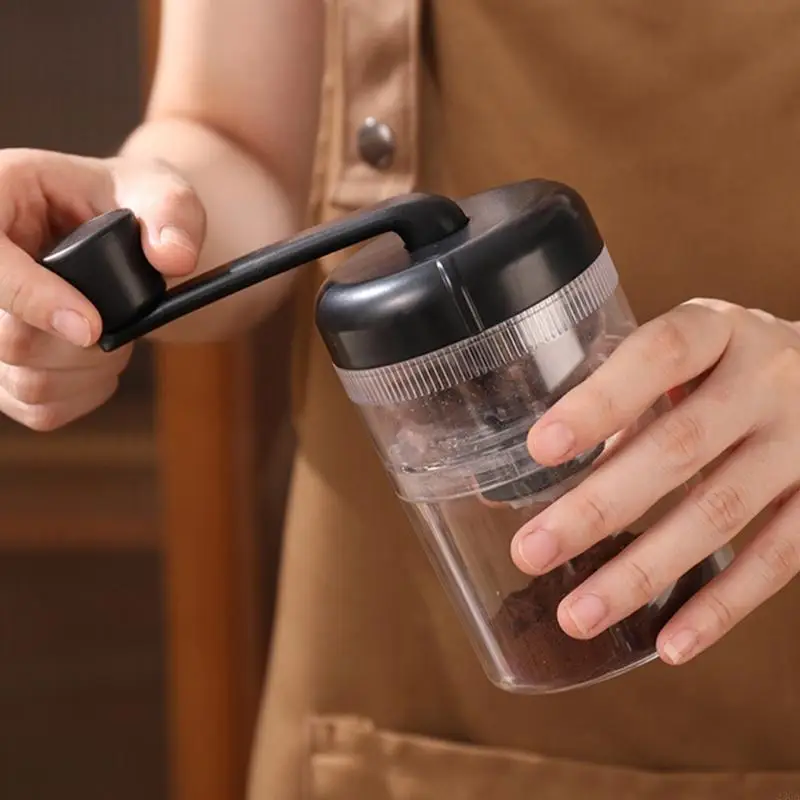

23GA Travel Friendly Manual Coffee Grinder Ceramic Burr Mill for Home and Outdoor Use