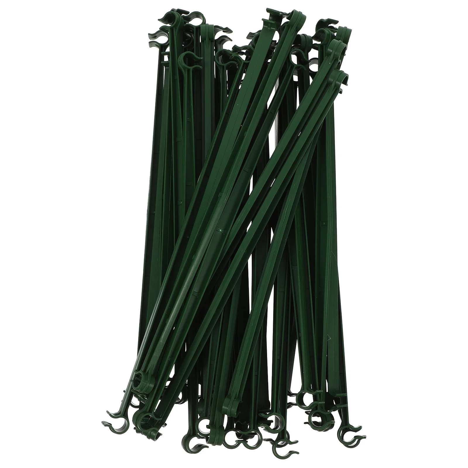 

36Pcs Plant Trellis Connecting Buckles Green Plastic Stake Arms Tomato Cage Climbing Vine Supports Garden Accessories Plant