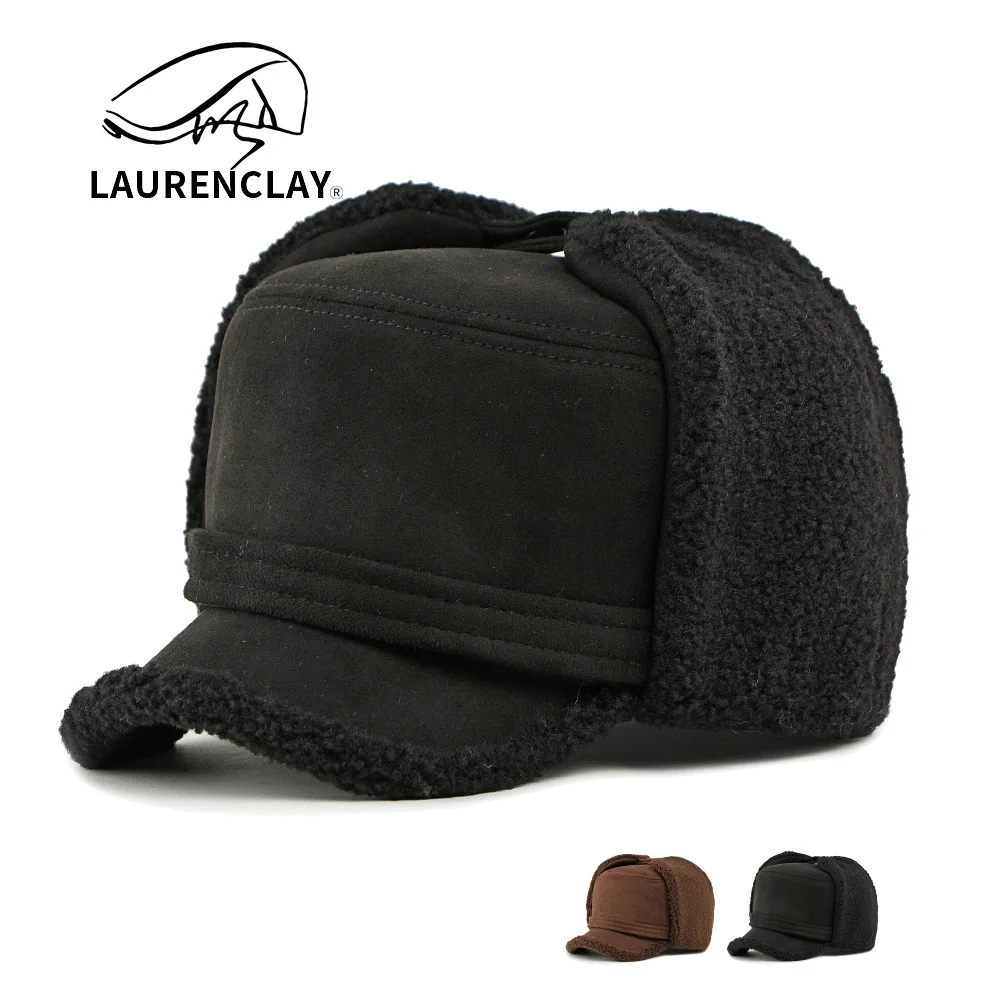 

Middle-aged And Elderly Men's Hats, Lei Feng Hat, Winter Ear Protection Warm Hat, Baseball Cap, Dad Hat, Flat-top Hat