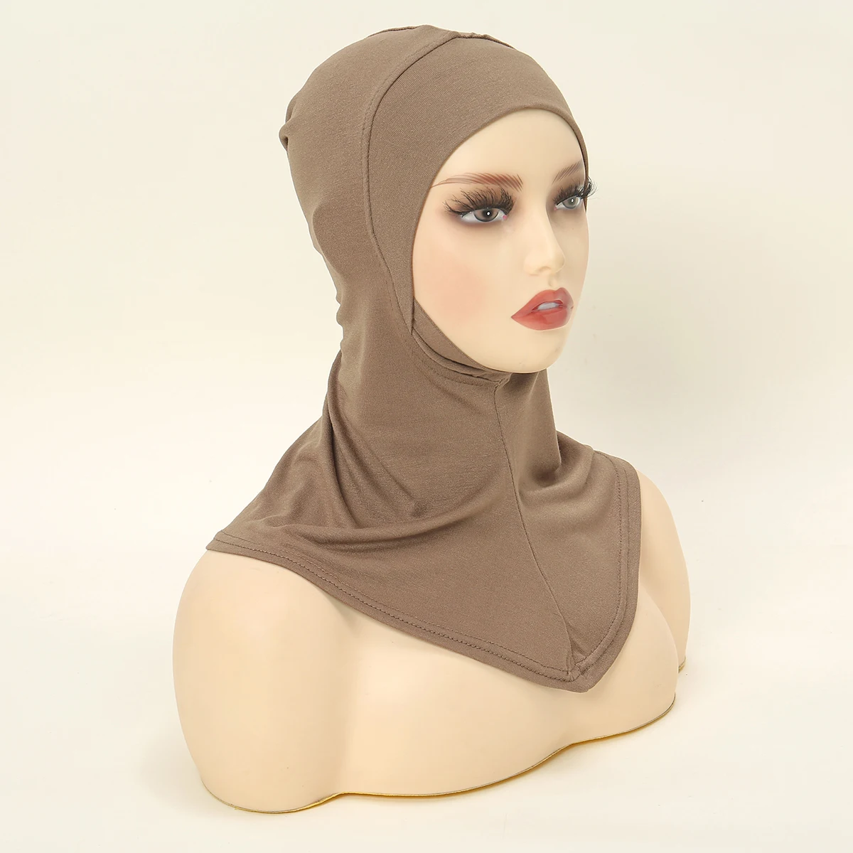 Muslim Inner Cap Hijab For Women Solid Underscarf Hijab Undercap Scarf Turban Hat Islamic Muslim Hijabs Ready To Wear Headcover