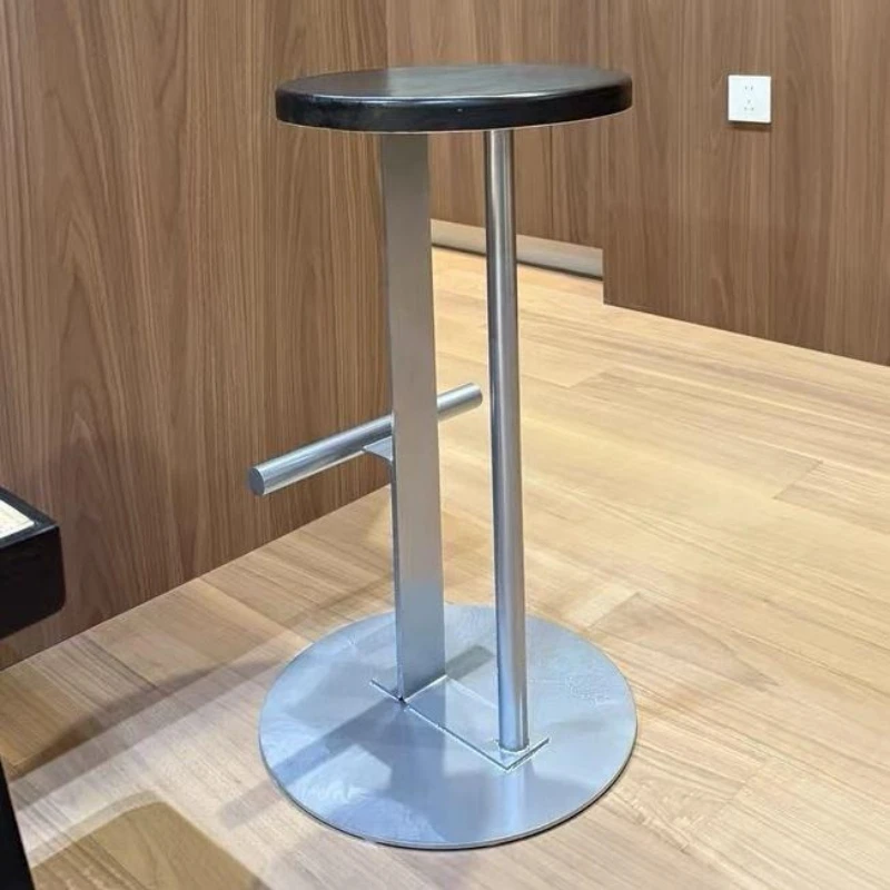 Solid wood high-end bar chair Home restaurant Simple and fashionable high chair