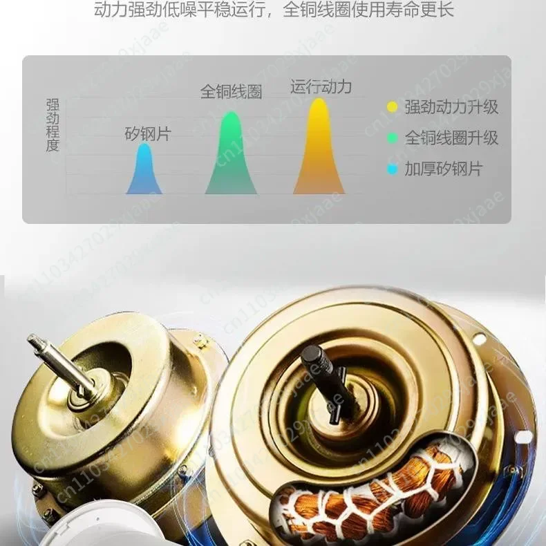 Exhaust fan, bathroom wall ventilation fan, strong silent round ceiling wall exhaust fan, ventilation fan 4 inch 100