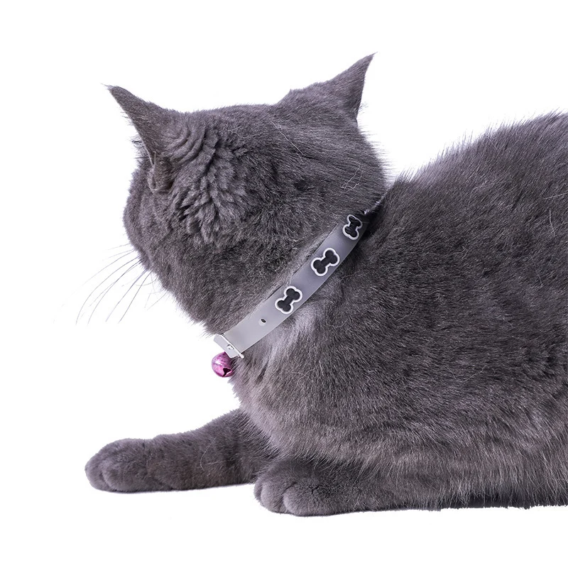 Pet Glowing Collars With Bells Glow At Night Dogs Cats Necklace Light Luminous Neck Ring Accessories Drop Shipping