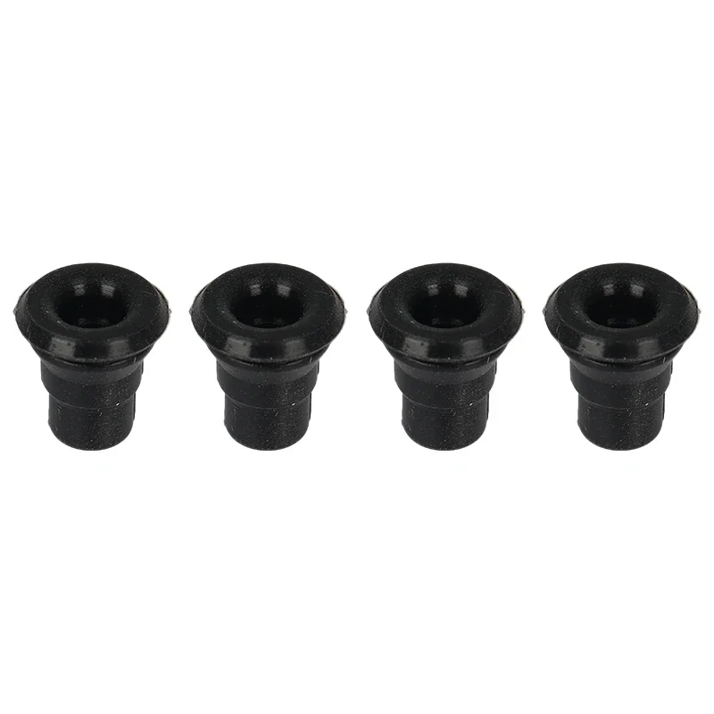 4pcs Black Rubber Pan Support Grommet Durable for Thetford Spinflo Type RV Motorhome Caravan Camper Van Accessories