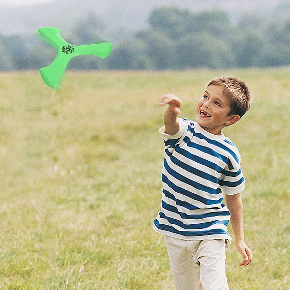 

2pcs Soft Boomerangs Thickened Durable Design For Kids Adults Outdoor Beach Backyard Lawn Games Flying Foam Throwing